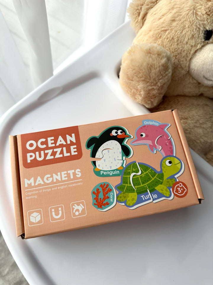 Magnetukų rinkinys Vandens gyvunai