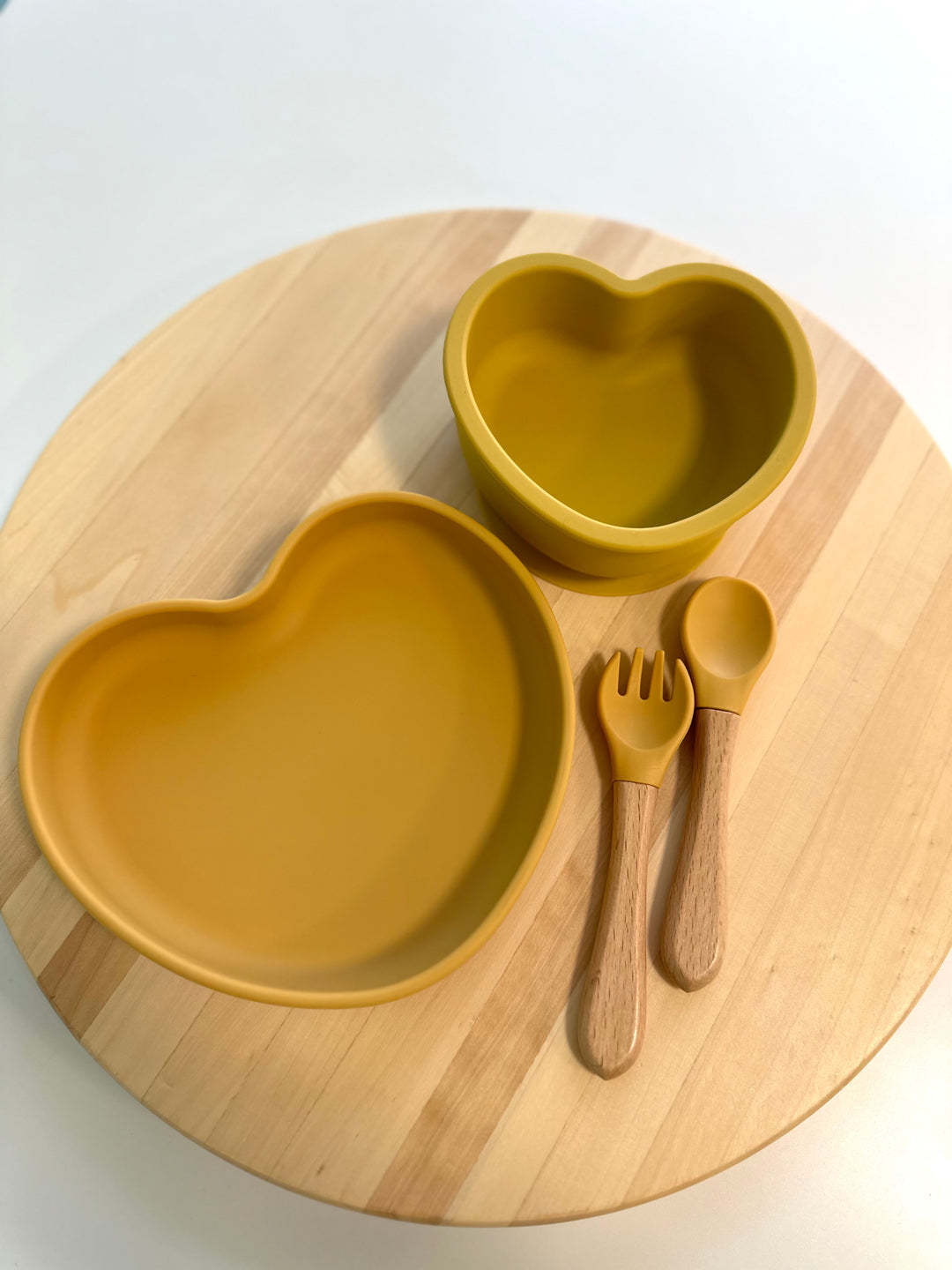 Silikoninis indų rinkinys MUSTARD LOVE