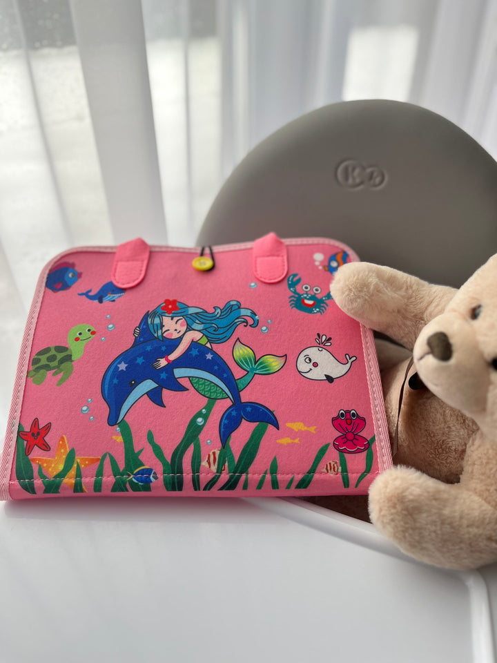 Kelioninė Montessori užimtumo knyga UNDINĖLĖ