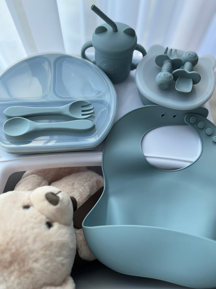 Silikoninis indų rinkinys BLUE SET