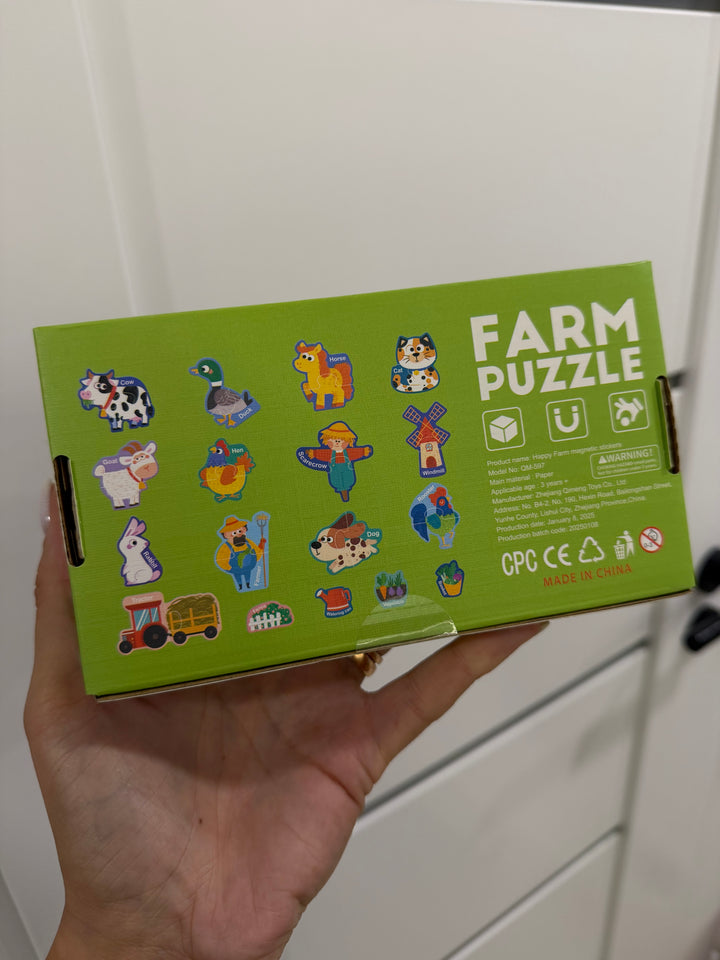 Magnetukų rinkinys NAMINIAI GYVŪNAI