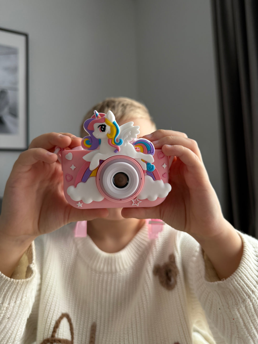 Vaikiškas fotoaparatas "Vienaragis"