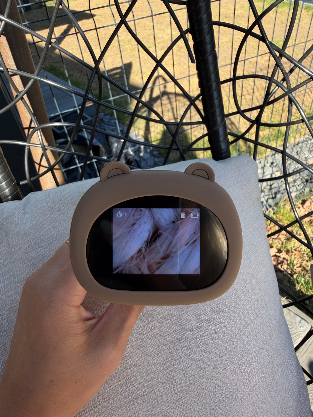 Vaikiškas mikroskopas Brown Teddy