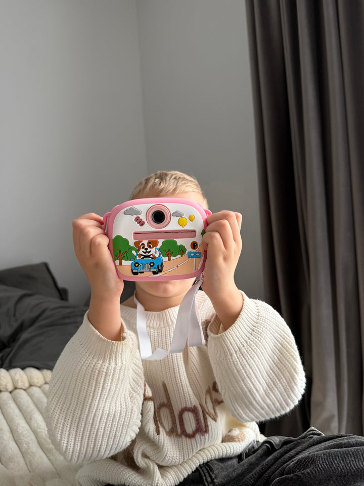 Vaikiškas momentinis fotoaparatas "Šuniukas"