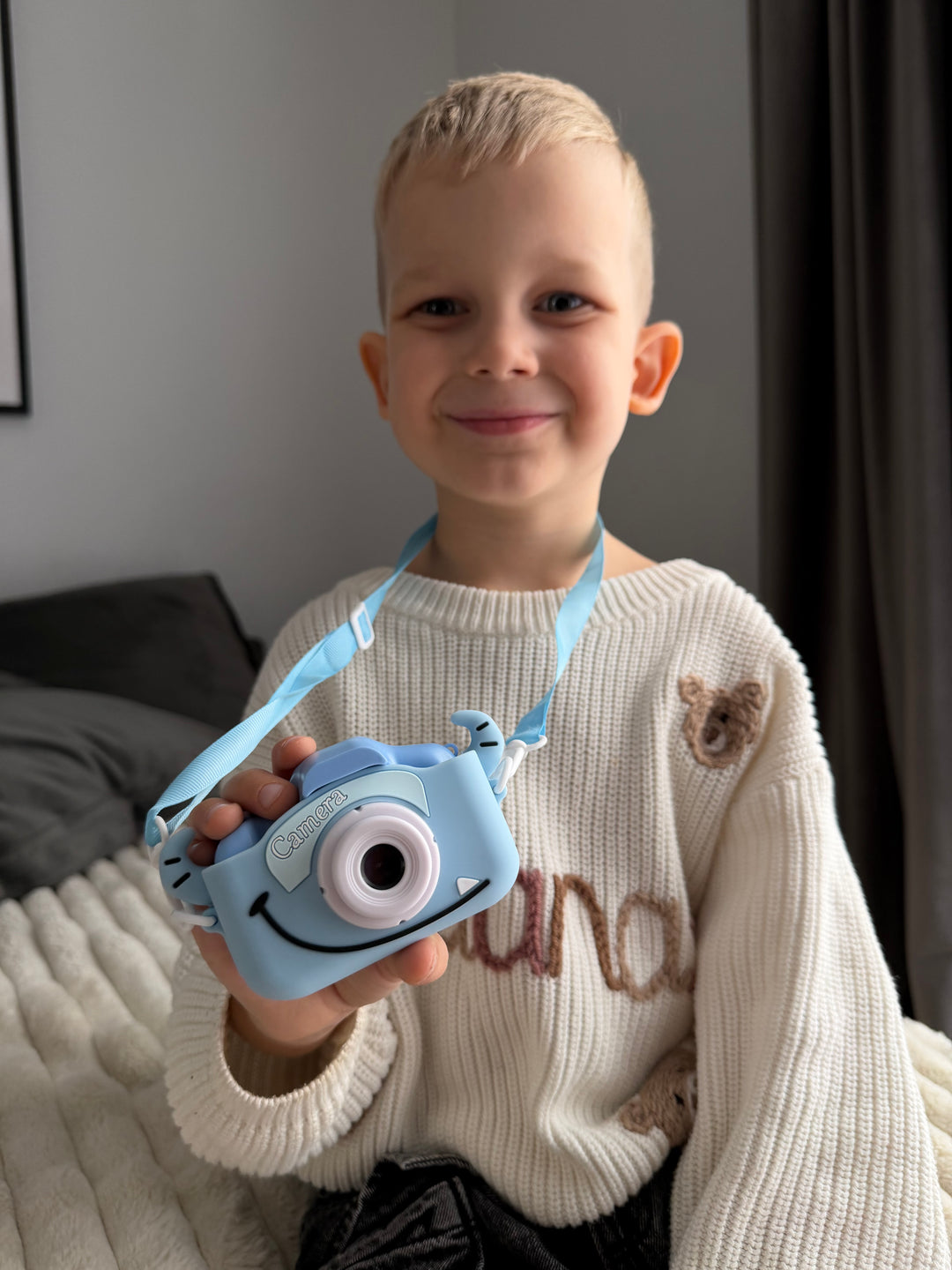 Vaikiškas fotoaparatas "Monstriukas"