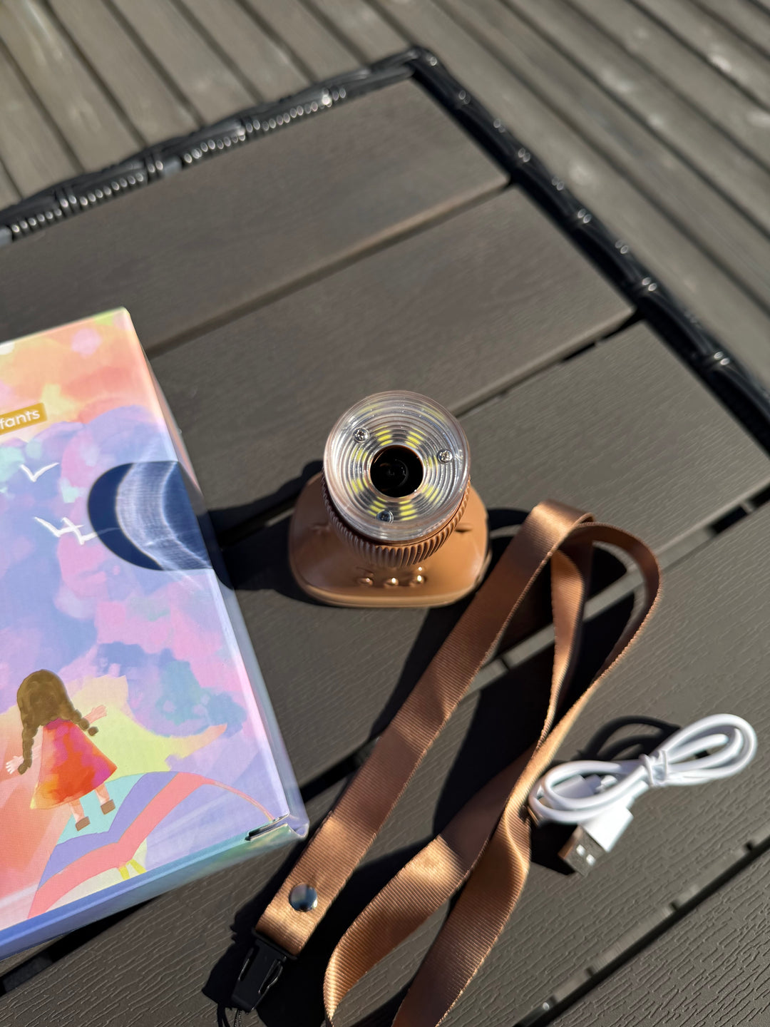 Vaikiškas mikroskopas Brown Teddy