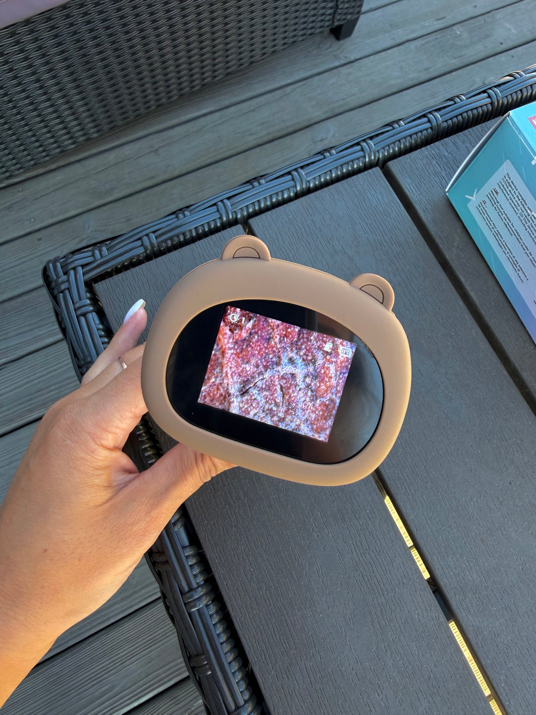 Vaikiškas mikroskopas Brown Teddy