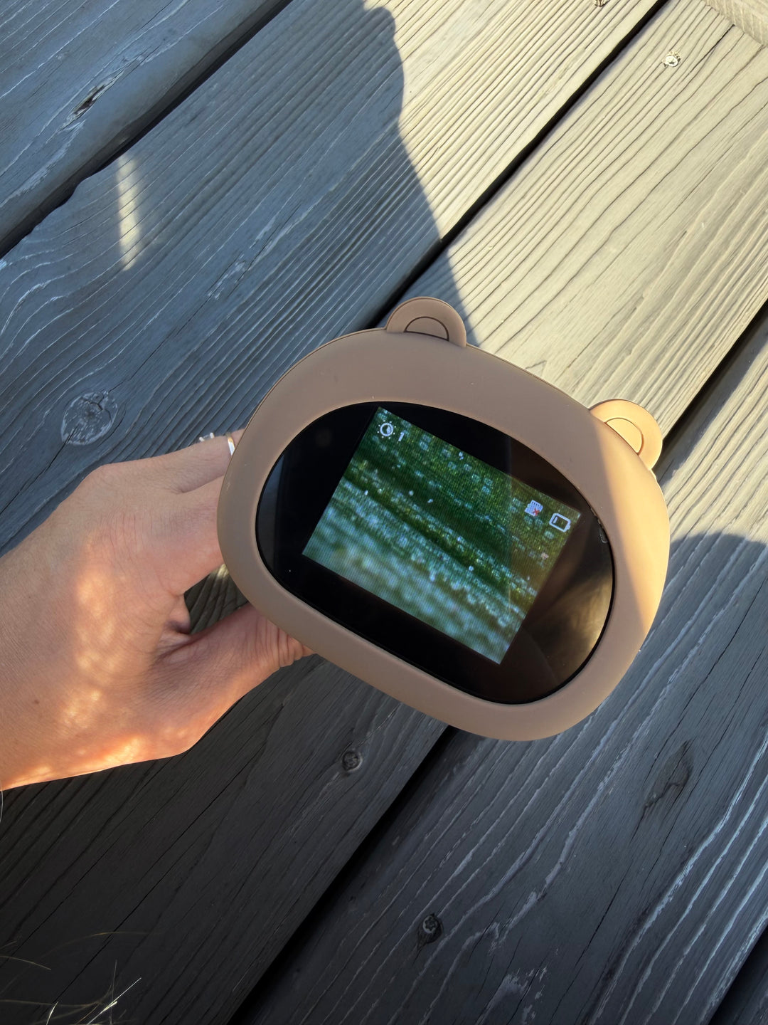 Vaikiškas mikroskopas Brown Teddy