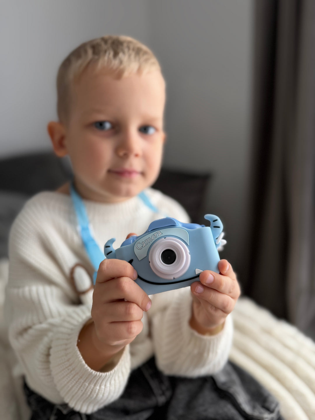 Vaikiškas fotoaparatas "Monstriukas"